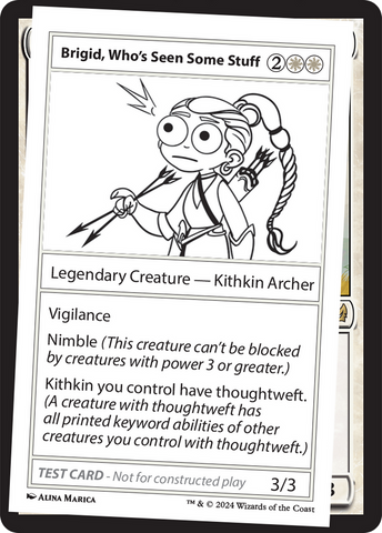 Brigid, Who's Seen Some Stuff (MB2PC-)  - Mystery Booster 2