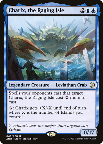 Charix, the Raging Isle (ZNR-049)  Foil - Zendikar Rising