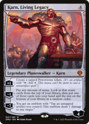 Karn, Living Legacy (DMU-001)  Foil - Dominaria United