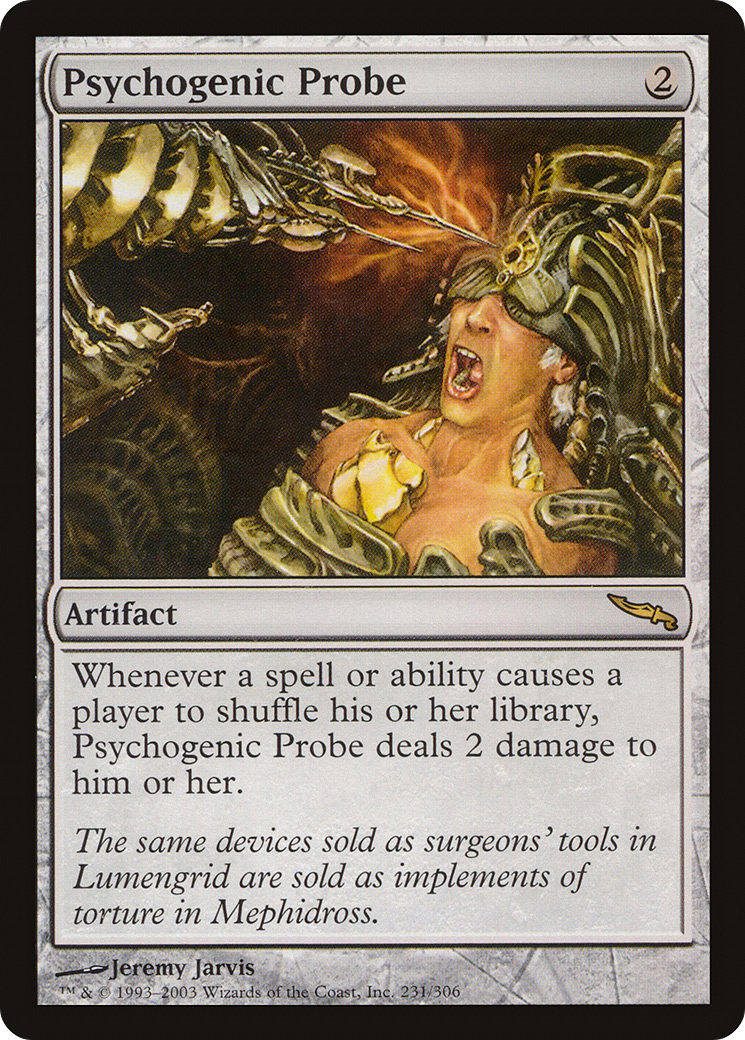 Psychogenic Probe (MRD-231)  Foil - Mirrodin
