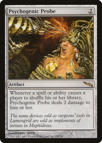 Psychogenic Probe (MRD-231)  Foil - Mirrodin