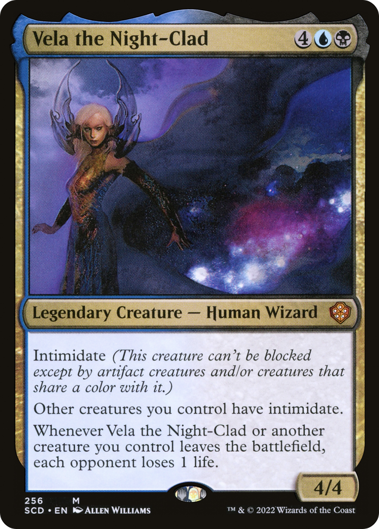 Vela the Night-Clad (SCD-256)  - Starter Commander Decks