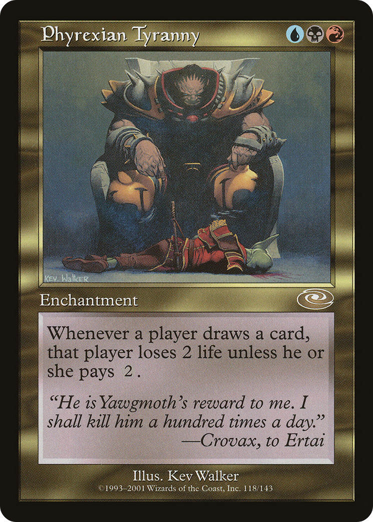 Phyrexian Tyranny (PLS-118)  Foil - Planeshift