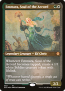 Emmara, Soul of the Accord (SCD-002)  Etched Foil - Starter Commander Decks