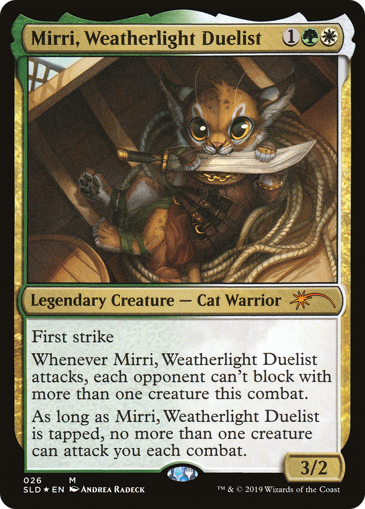 Mirri, Weatherlight Duelist (SLD-026)  Foil - Secret Lair Drop