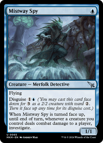 Mistway Spy (MKM-065)  Foil - Murders at Karlov Manor