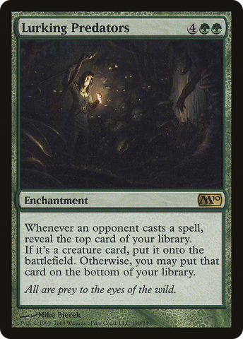 Lurking Predators (M10-190)  Foil - Magic 2010