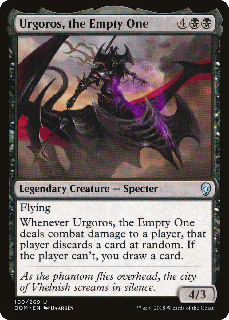Urgoros, the Empty One (DOM-109)  - Dominaria