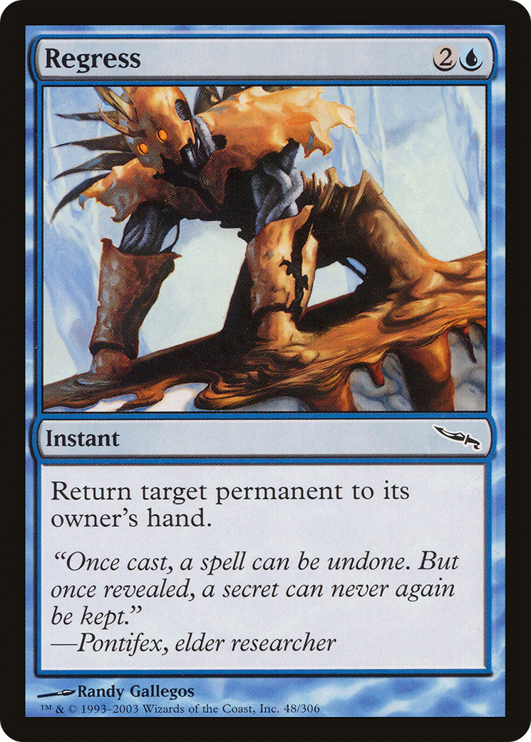 Regress (MRD-048)  - Mirrodin
