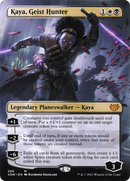 Kaya, Geist Hunter (Borderless) (VOW-280) - Innistrad: Crimson Vow (Borderless) Foil
