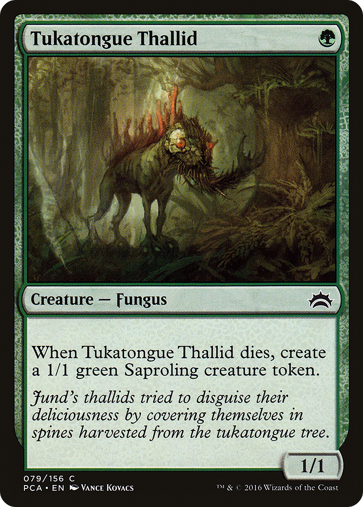 Tukatongue Thallid (PCA-079)  - Planechase Anthology