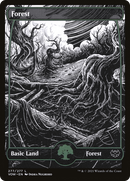 Forest (277) (VOW-277)  Foil - Innistrad: Crimson Vow: (Showcase)