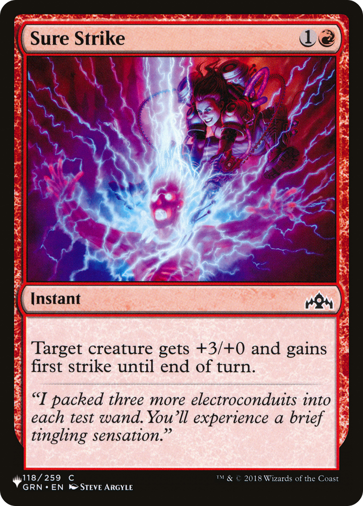 Sure Strike (LIST-GRN-118)  - The List