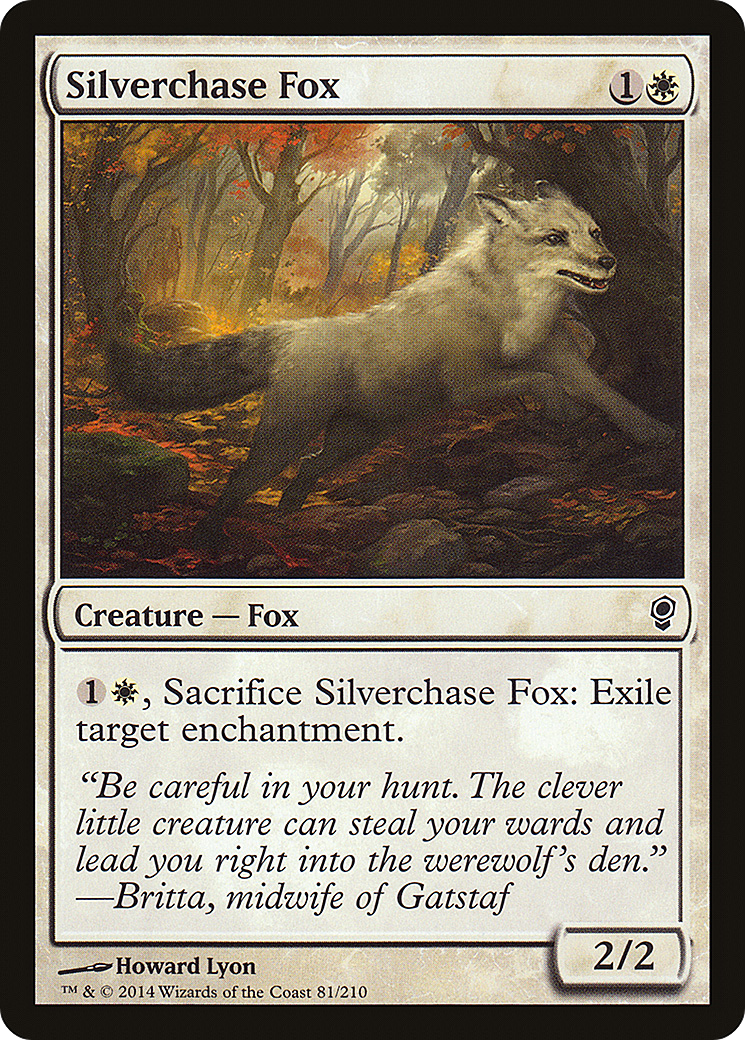 Silverchase Fox (CNS-081)  Foil - Conspiracy