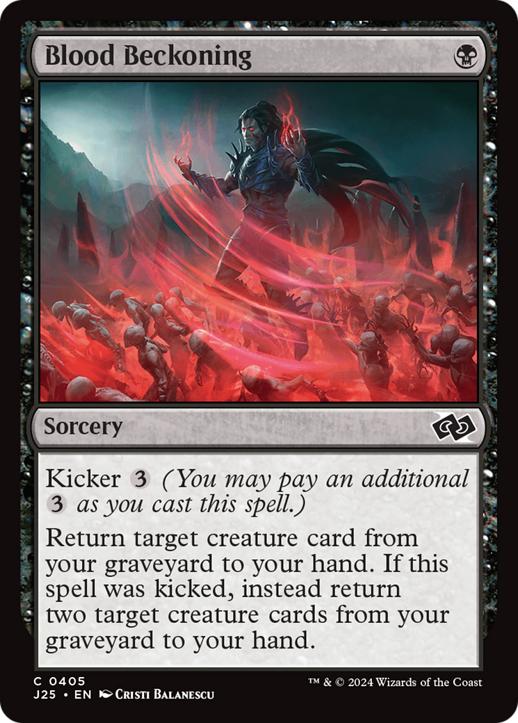 Blood Beckoning (J25-405)  - Foundations Jumpstart