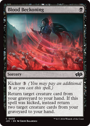 Blood Beckoning (J25-405)  - Foundations Jumpstart