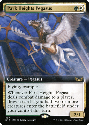 Park Heights Pegasus (Extended Art) (SNC-437)  - Streets of New Capenna: (Extended Art)