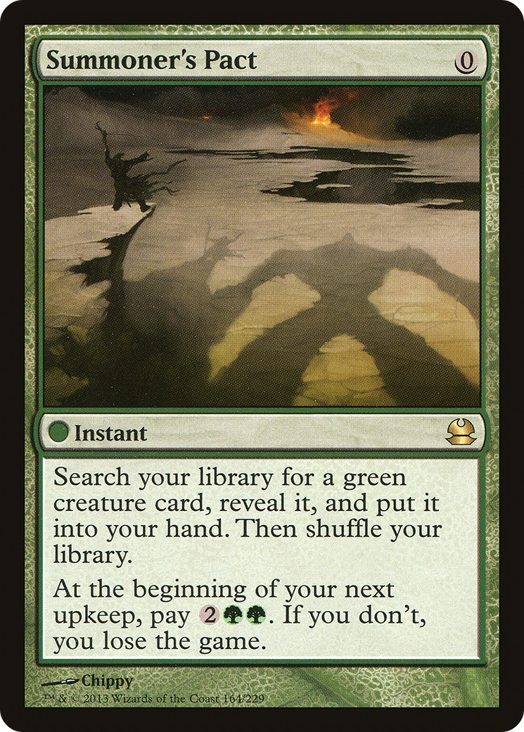 Summoner's Pact (MMA-164)  Foil - Modern Masters