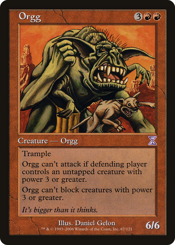 Orgg (TSB-067)  - Time Spiral Timeshifted