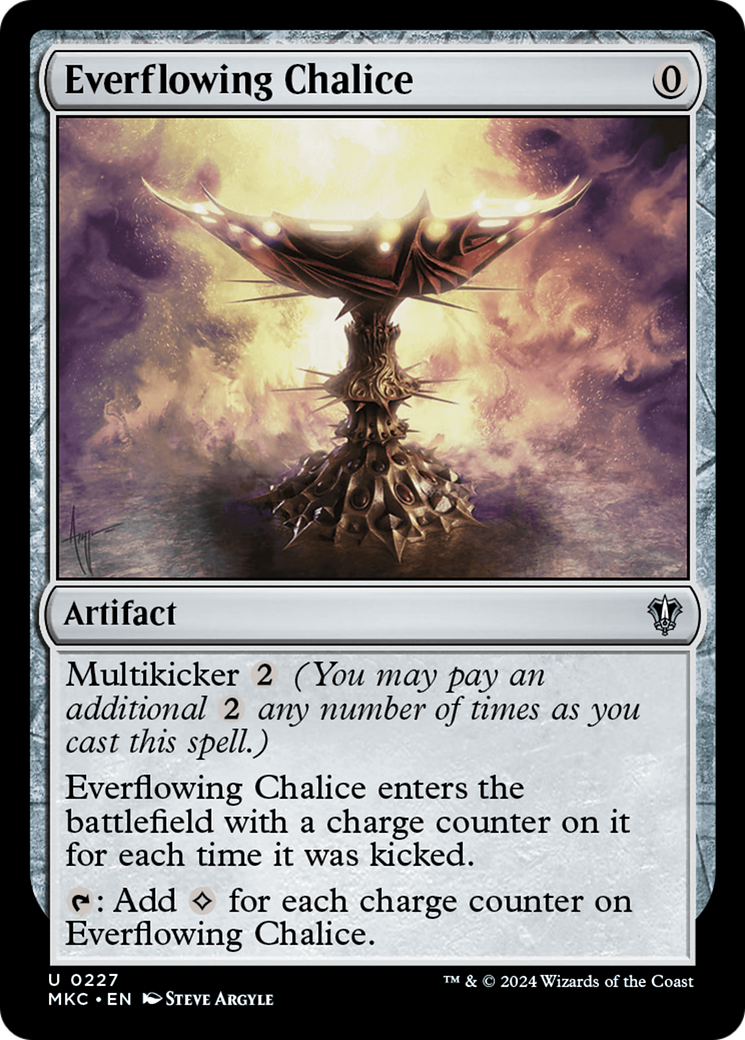 Everflowing Chalice (MKC-227)  - Murders at Karlov Manor Commander