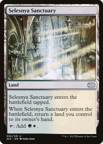 Selesnya Sanctuary (2X2-330)  Foil - Double Masters 2022