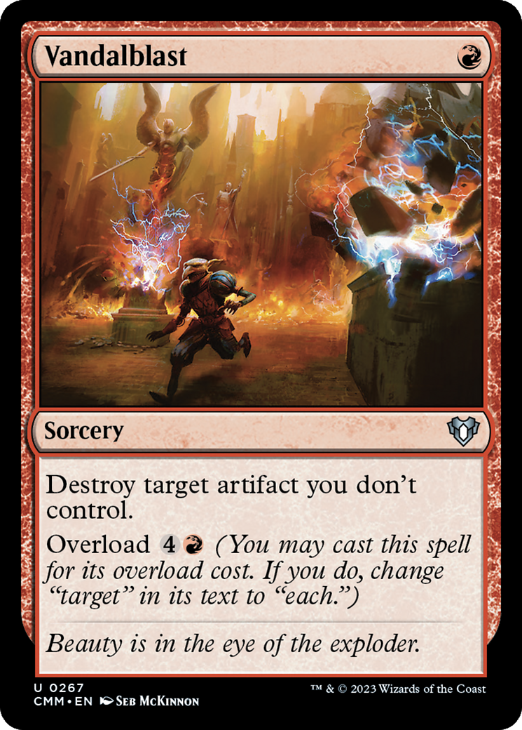 Vandalblast (CMM-267)  - Commander Masters