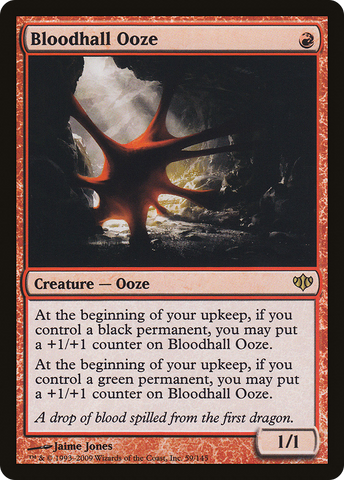 Bloodhall Ooze (CON-050)  - Conflux