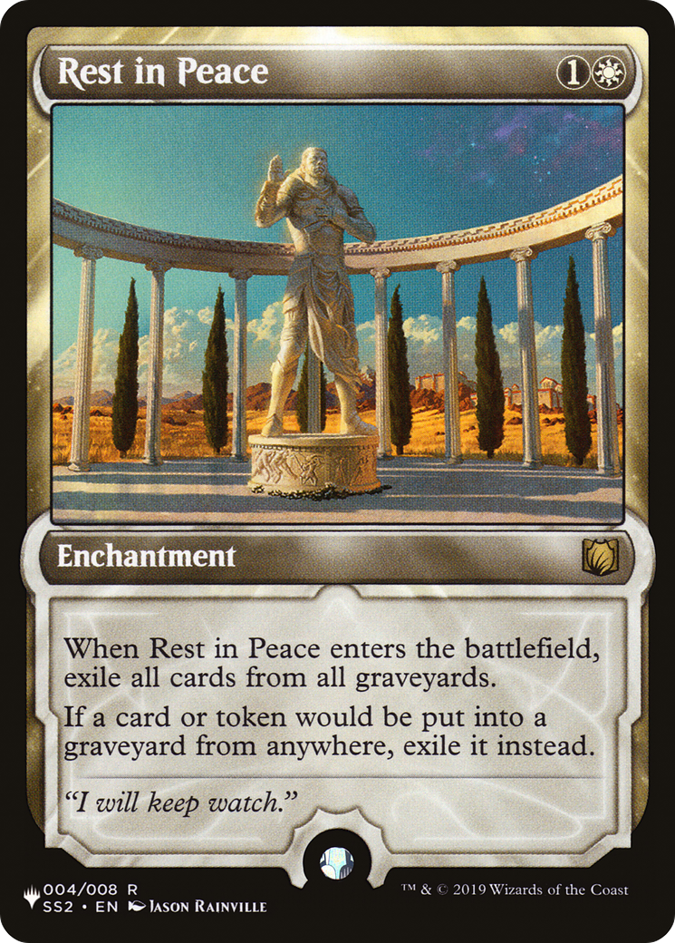 Rest in Peace (LIST-004/008)  - The List