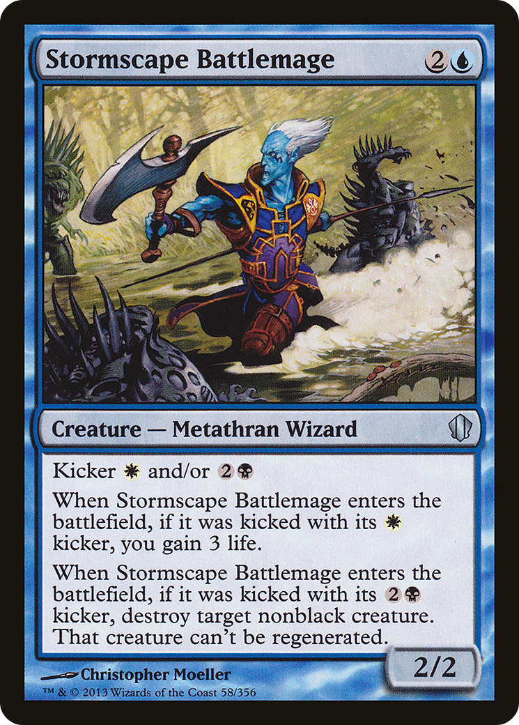 Stormscape Battlemage (C13-058)  - Commander 2013
