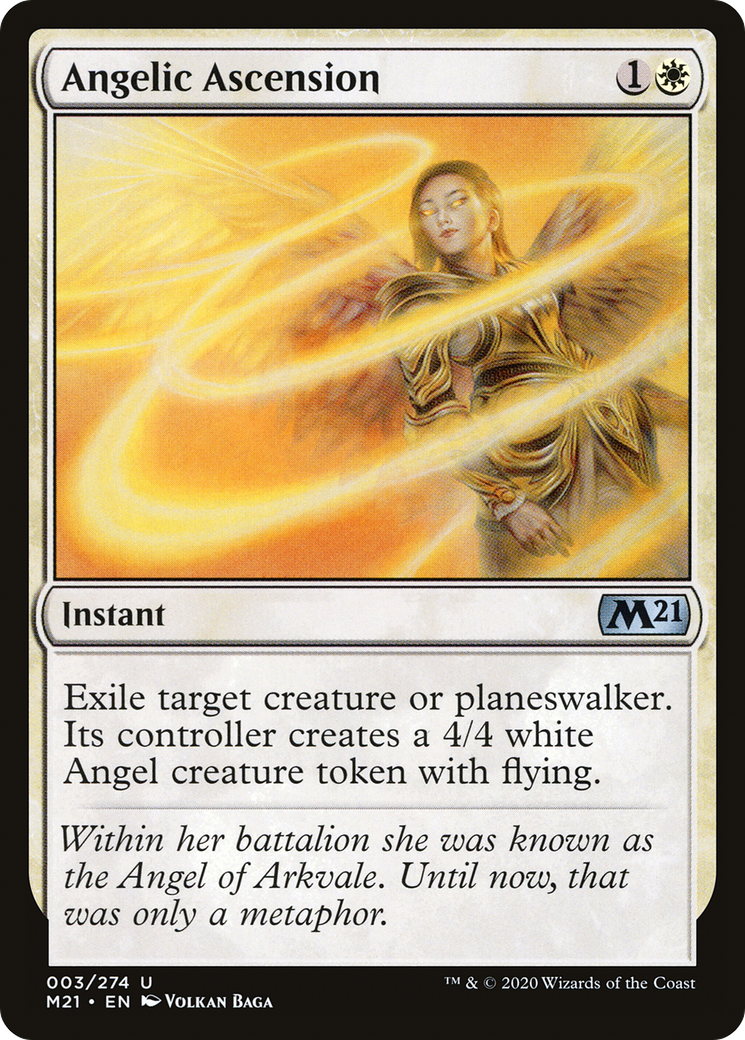 Angelic Ascension (M21-003)  - Core Set 2021