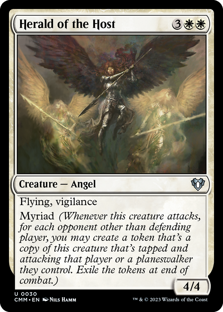 Herald of the Host (CMM-030)  - Commander Masters