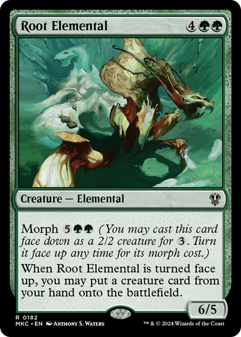 Root Elemental (MKC-182)  - Murders at Karlov Manor Commander