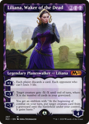 Liliana, Waker of the Dead (Showcase) (M21-297)  Foil - Core Set 2021: (Showcase)