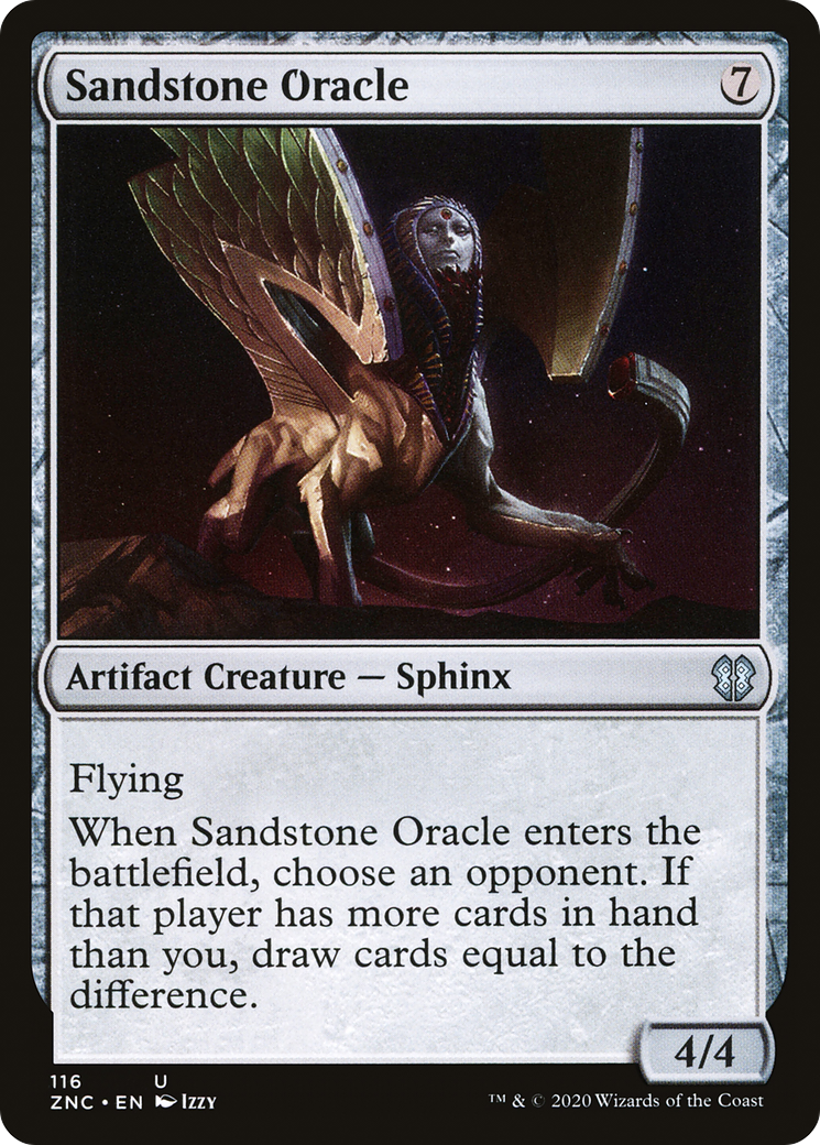 Sandstone Oracle (ZNC-116)  - Zendikar Rising Commander