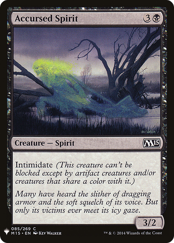 Accursed Spirit (LIST-085)  - The List