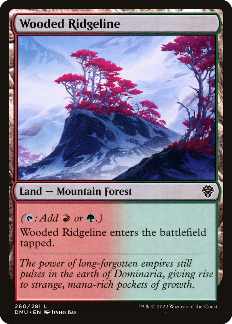 Wooded Ridgeline (DMU-260)  - Dominaria United