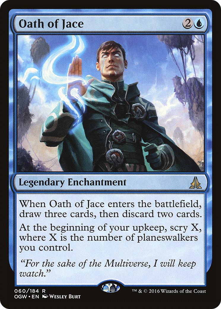 Oath of Jace (OGW-060)  Foil - Oath of the Gatewatch