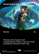 Death Begets Life (Borderless) (TDM-354)  - Tarkir: Dragonstorm: (Showcase)
