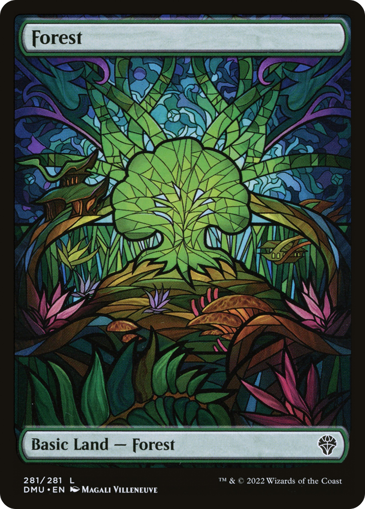Forest (Showcase) (DMU-281)  Foil - Dominaria United
