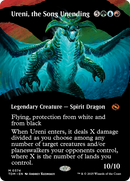 Ureni, the Song Unending (TDM-374) - Tarkir: Dragonstorm: (Showcase) (Borderless) Foil