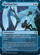 Hatching Plans (WOT-020)  - Wilds of Eldraine: Enchanting Tales: (Showcase) (Borderless)