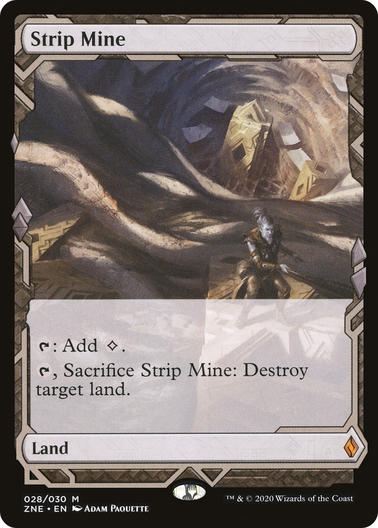 Strip Mine (ZNE-028)  - Zendikar Rising Expeditions