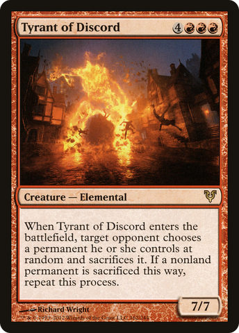 Tyrant of Discord (AVR-162)  Foil - Avacyn Restored