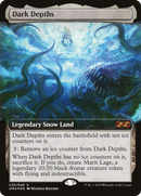 Dark Depths (UMA:BT-U35) - Ultimate Box Topper: (Extended Art) Foil