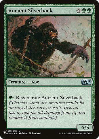 Ancient Silverback (LIST-M15-168)  - The List