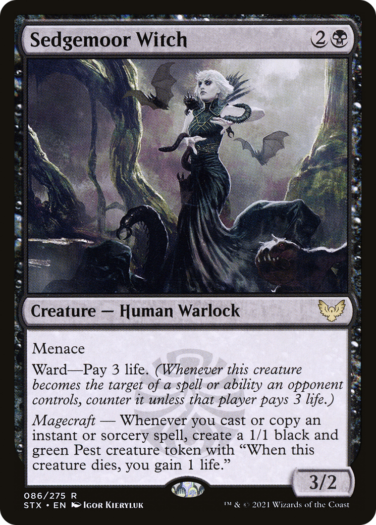 Sedgemoor Witch (STX-086)  Foil - Strixhaven: School of Mages