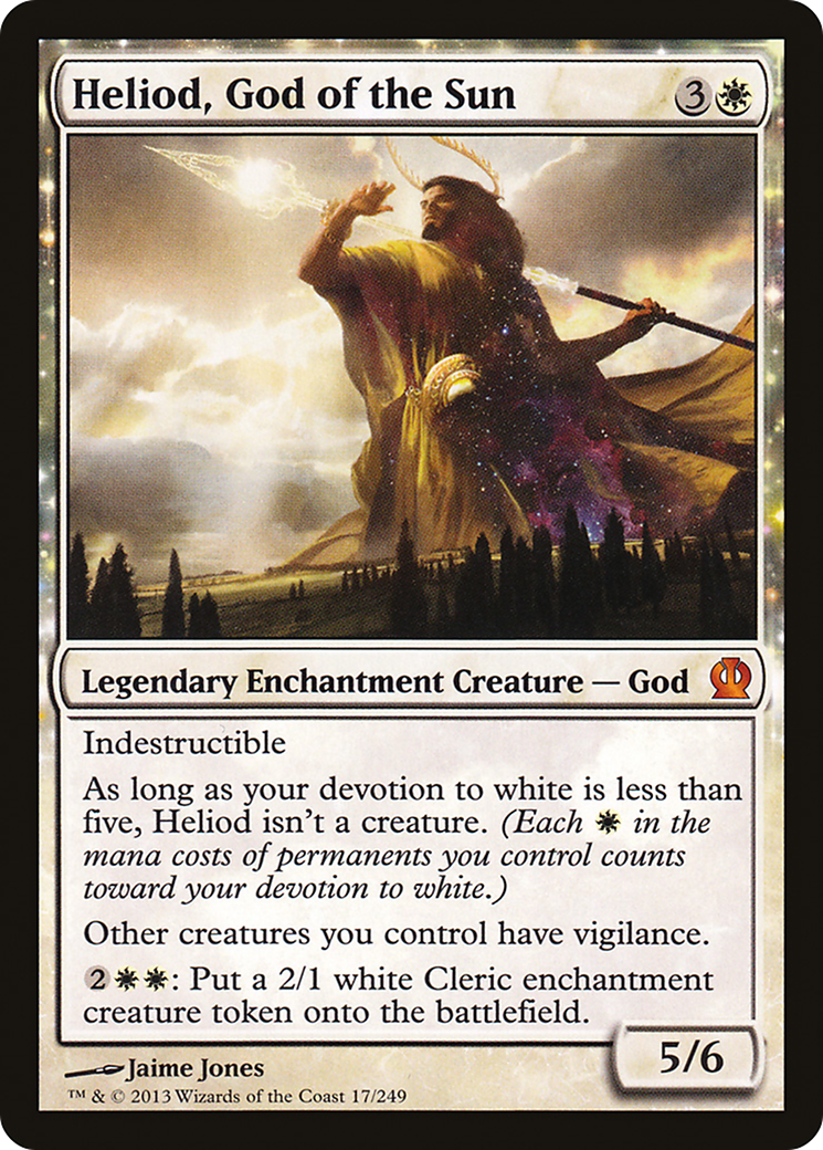 Heliod, God of the Sun (THS-017)  Foil - Theros: (enchantment)