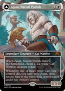Ajani, Nacatl Pariah (Borderless) (MH3-442)  Foil - Modern Horizons 3