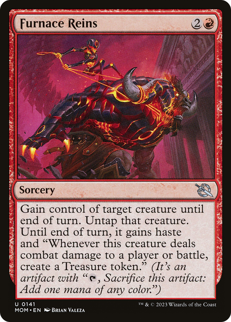 Furnace Reins (MOM-141)  Foil - March of the Machine