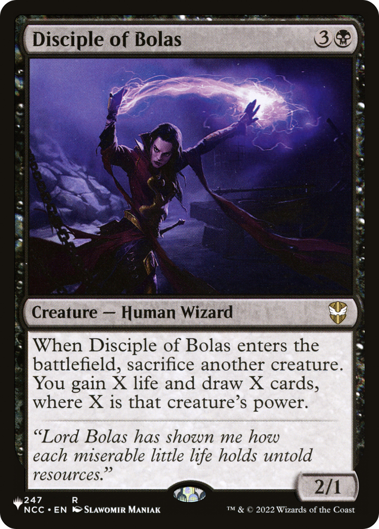 Disciple of Bolas (LIST-NCC-247)  - The List
